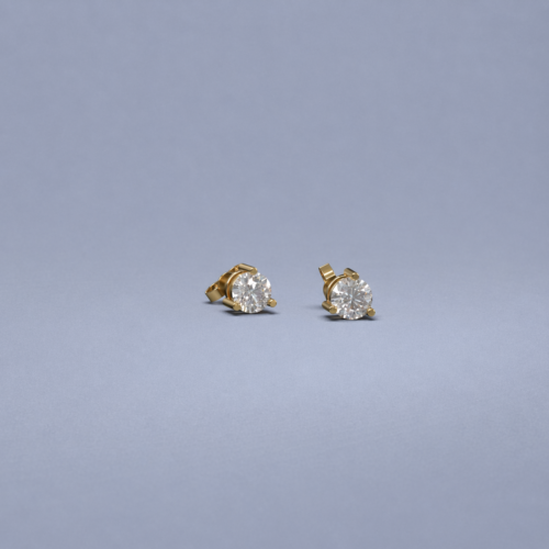 0.5 Ct. Earrings Yellow Gold (2 pieces)