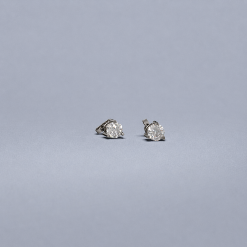 0.5 Ct. Earrings White Gold (2 pieces)