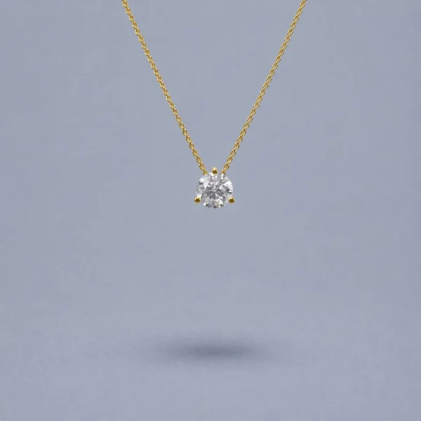 0.5 Ct. Necklace Yellow Gold