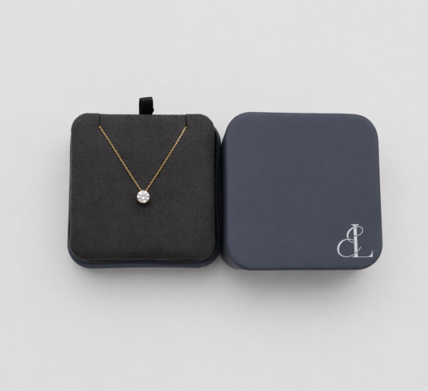 0.5 Ct. Necklace Yellow Gold