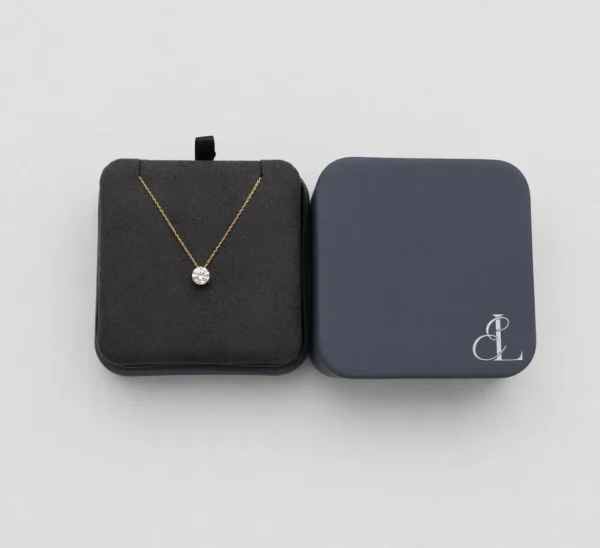 1 Ct. Necklace Yellow Gold
