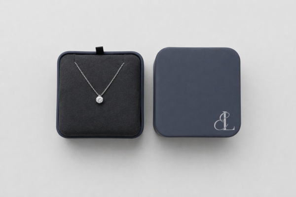 1 Ct. Necklace White Gold