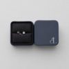 1 Ct. Earrings White Gold (2 pieces)